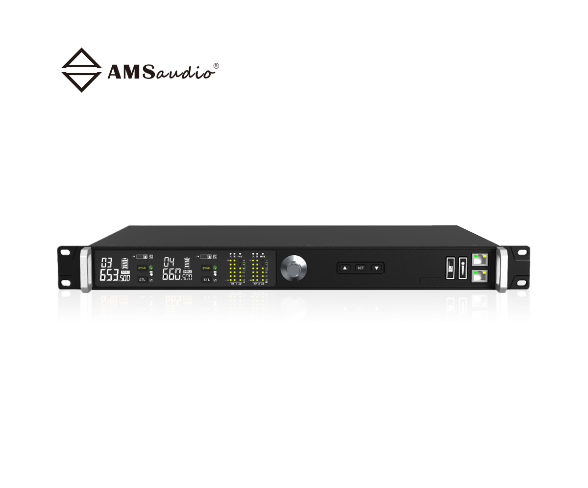 GC5200-True Diversity Dual-Channel Wireless Microphone Receiver