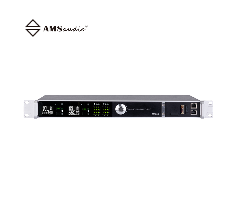 GT5000-True Diversity Dual-Channel Wireless Microphone Receiver