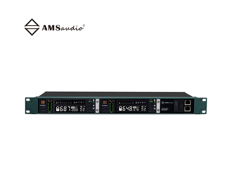 TC2100-True diversity dual-channel wireless microphone receiver