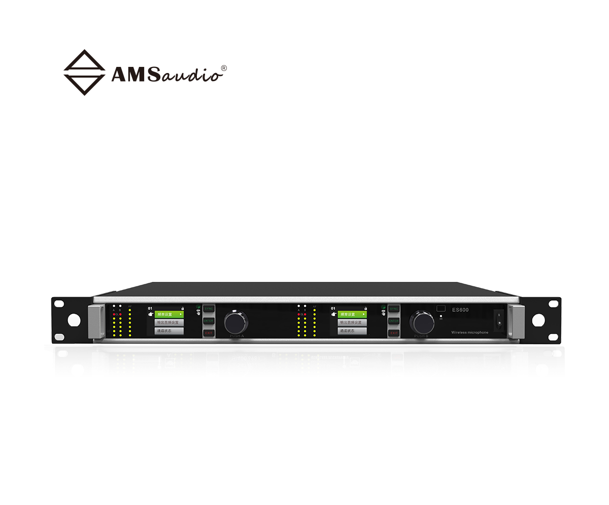 _ES600_True Diversity Dual-Channel Wireless Microphone Receiver_0