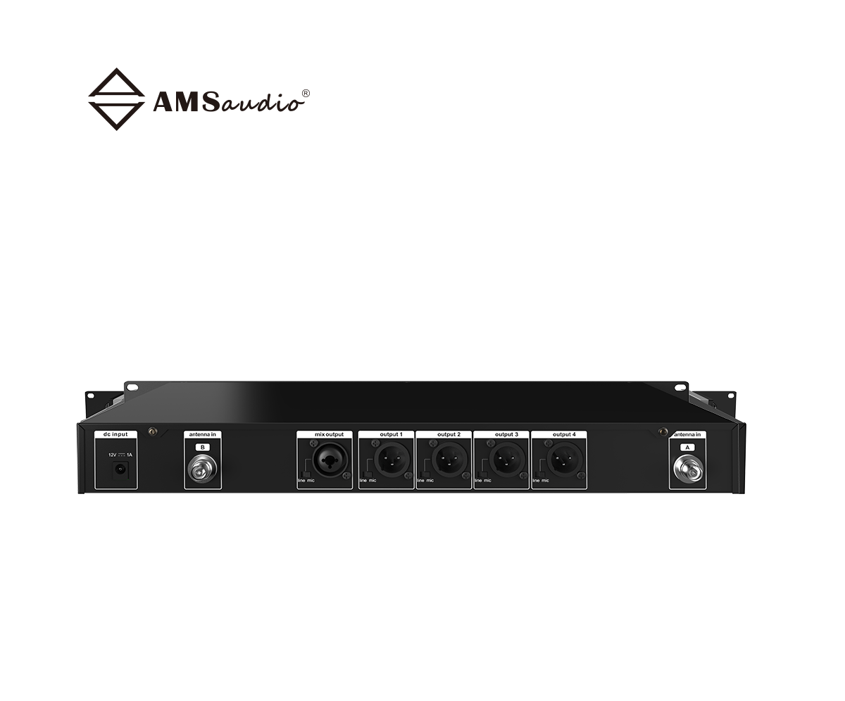 _HD4000_True diversity four-channel wireless microphone receiver_1