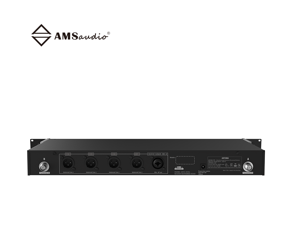 _CS4000_True diversity dual-channel wireless microphone receiver_1