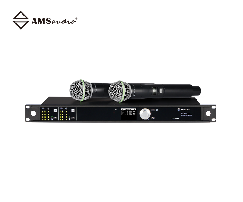 E300-真分集双通道无线话筒系统