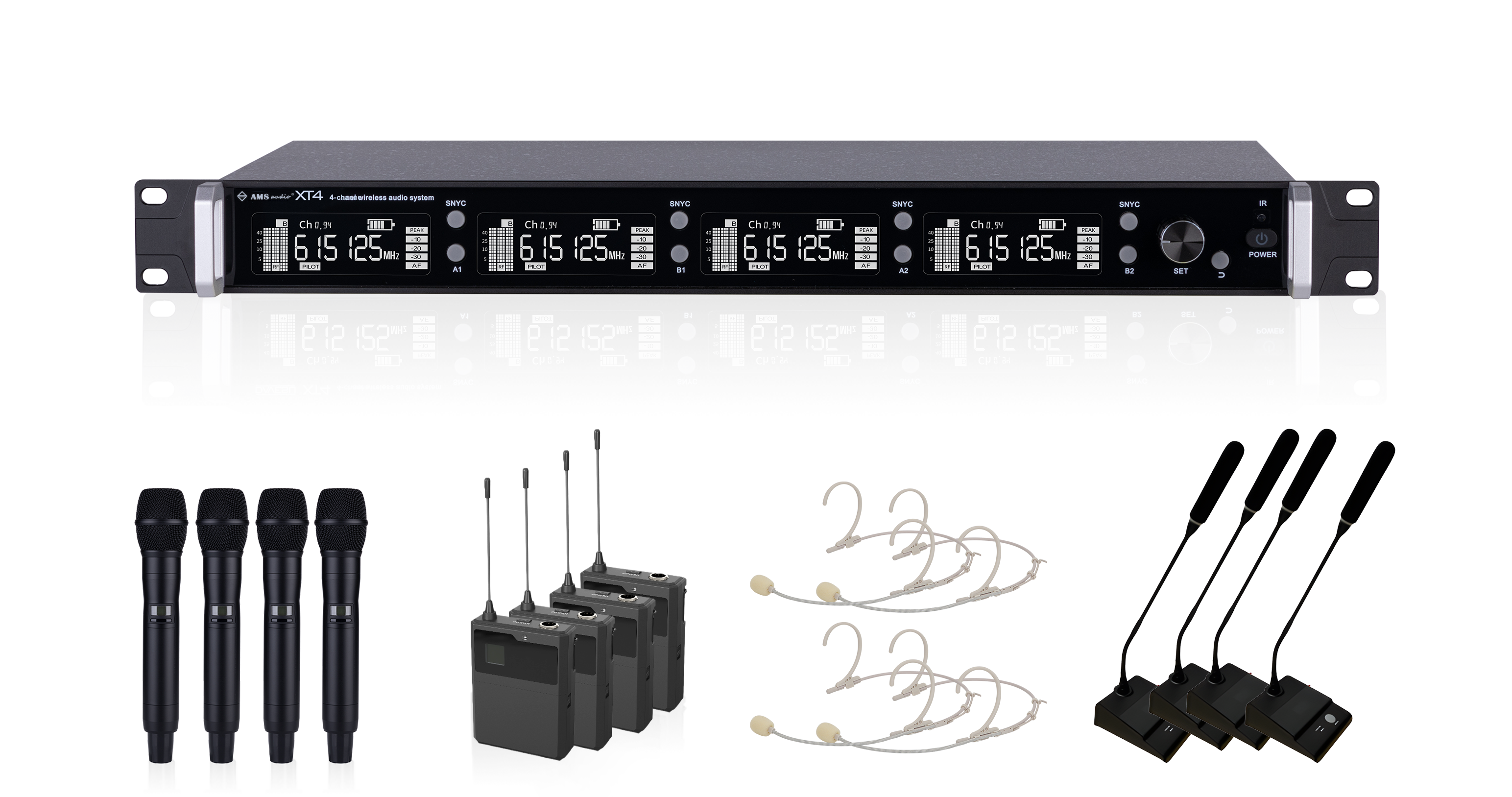 XT4工程系列无线话筒系统-