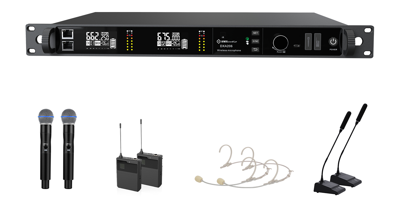 DXA206程系列无线话筒系统- DXA206程系列无线话筒系统-