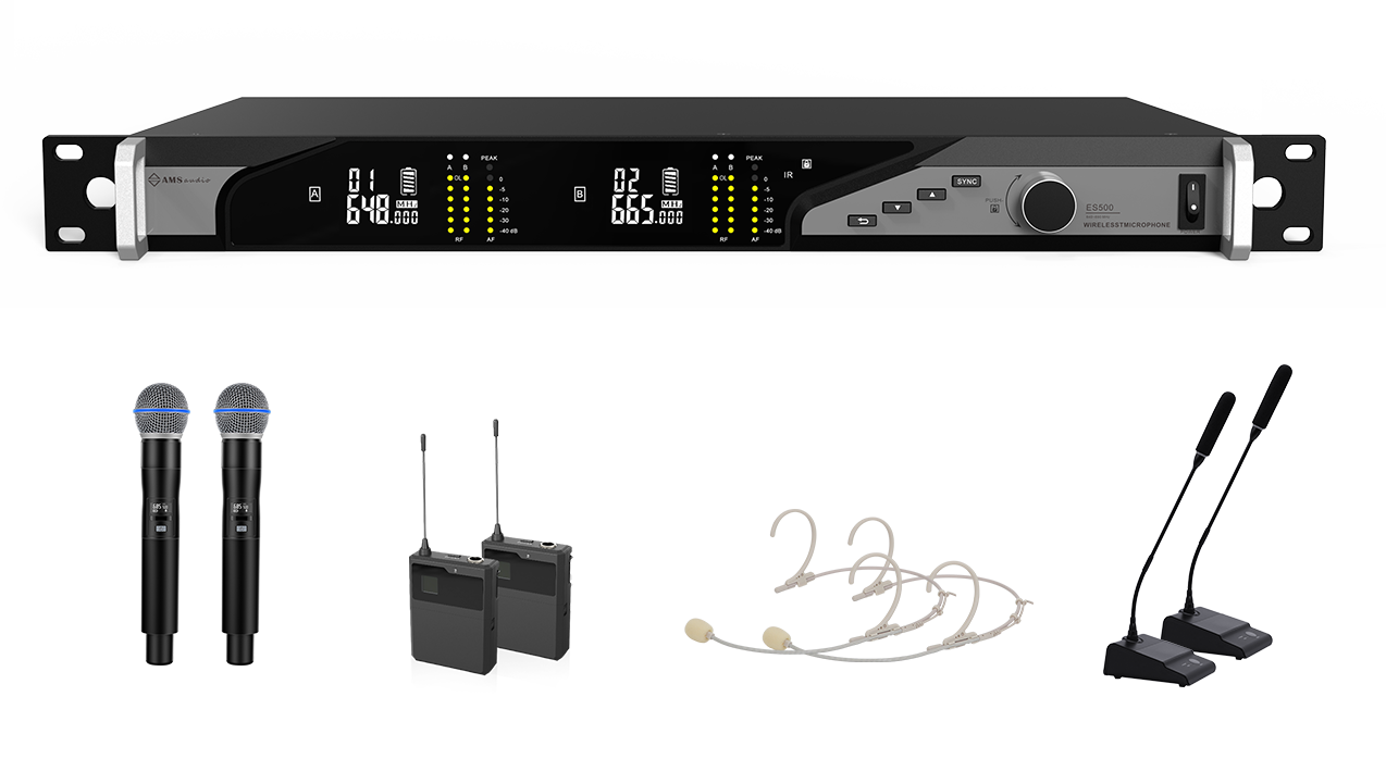 ES500工程系列无线话筒系统- ES500工程系列无线话筒系统-