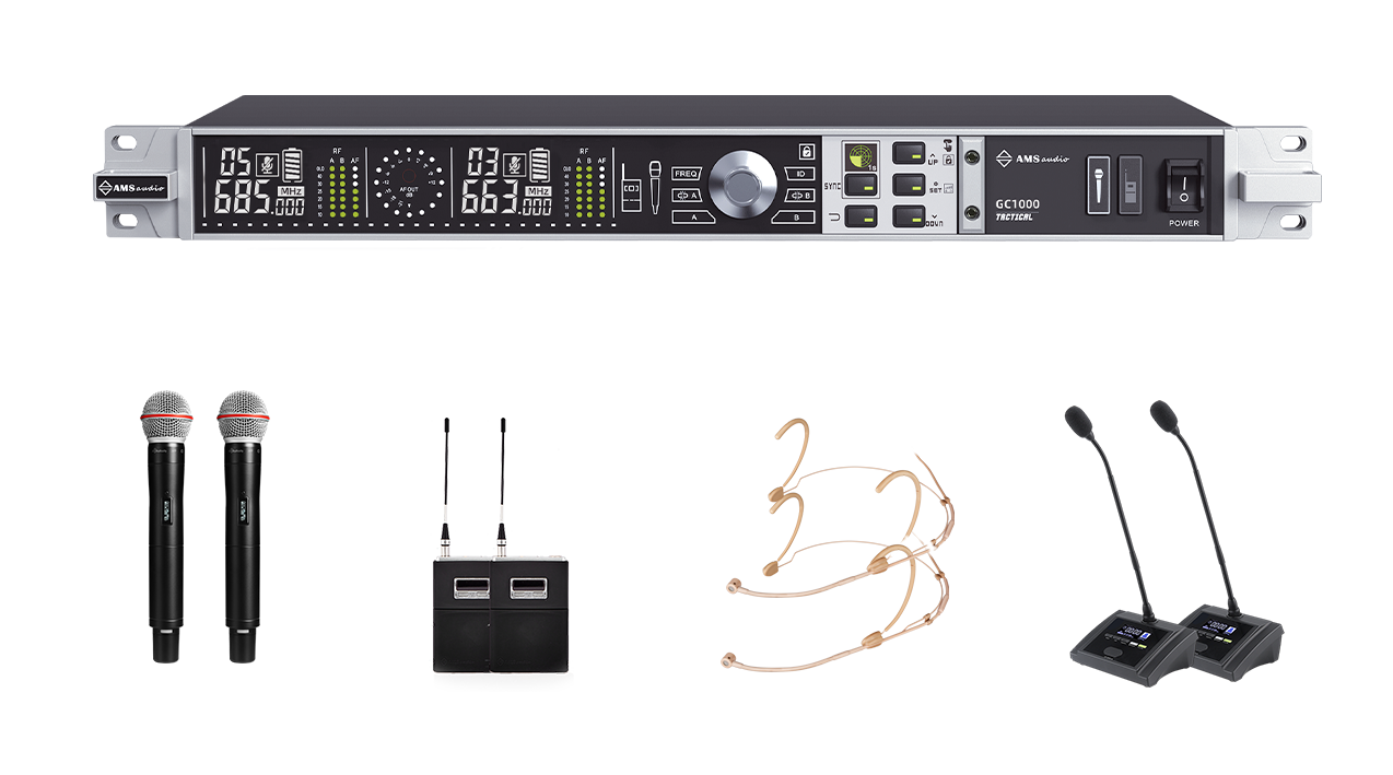 GC1000无线音频话筒系统