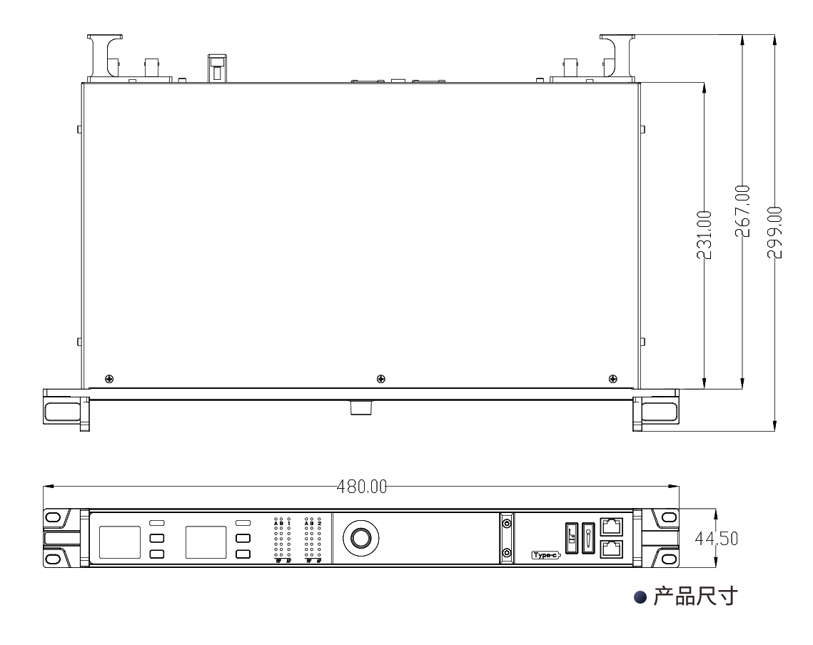 GT6000产品尺寸---- GT6000产品尺寸----