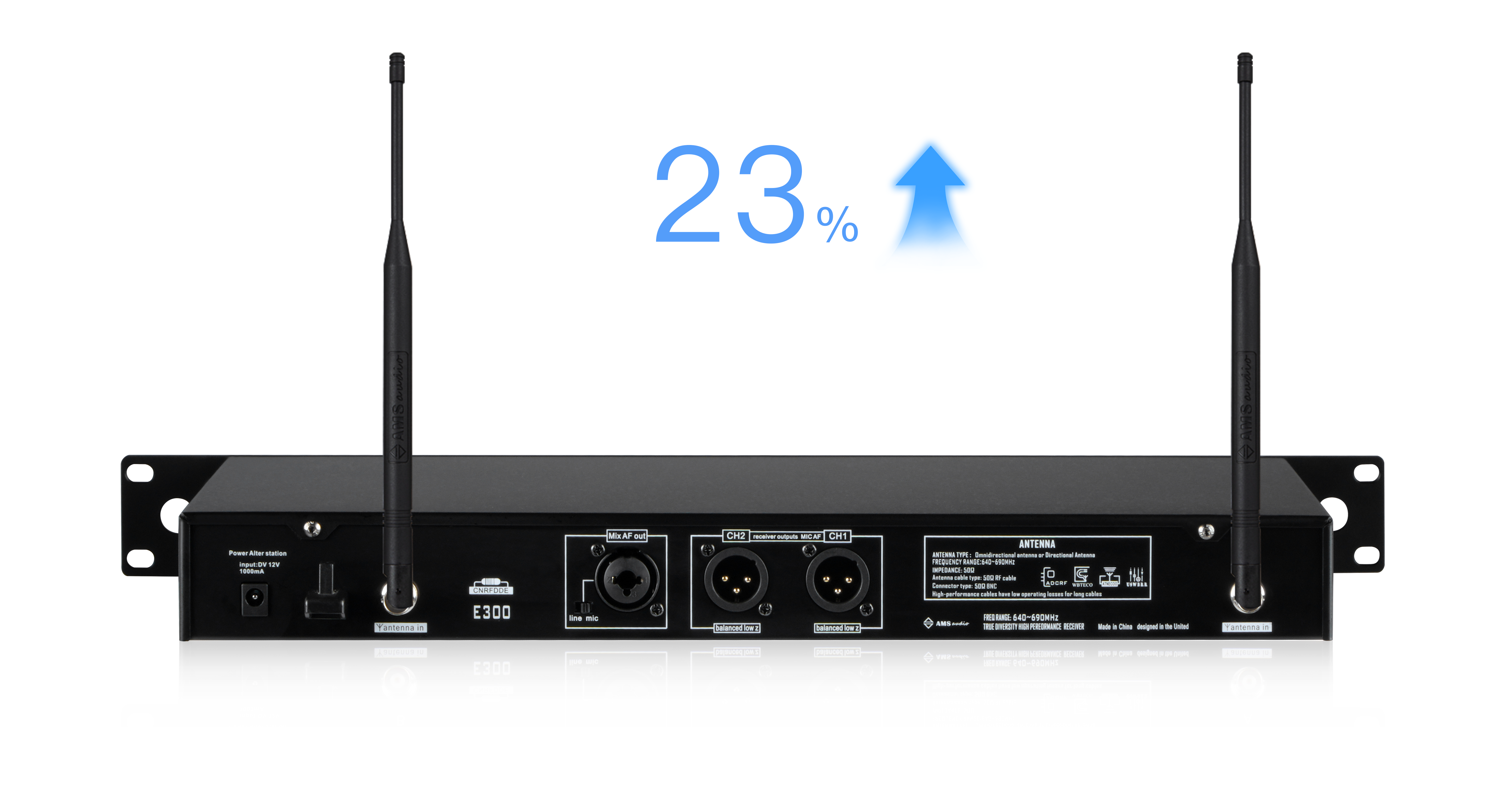 E300无线话筒系统偶极子天线