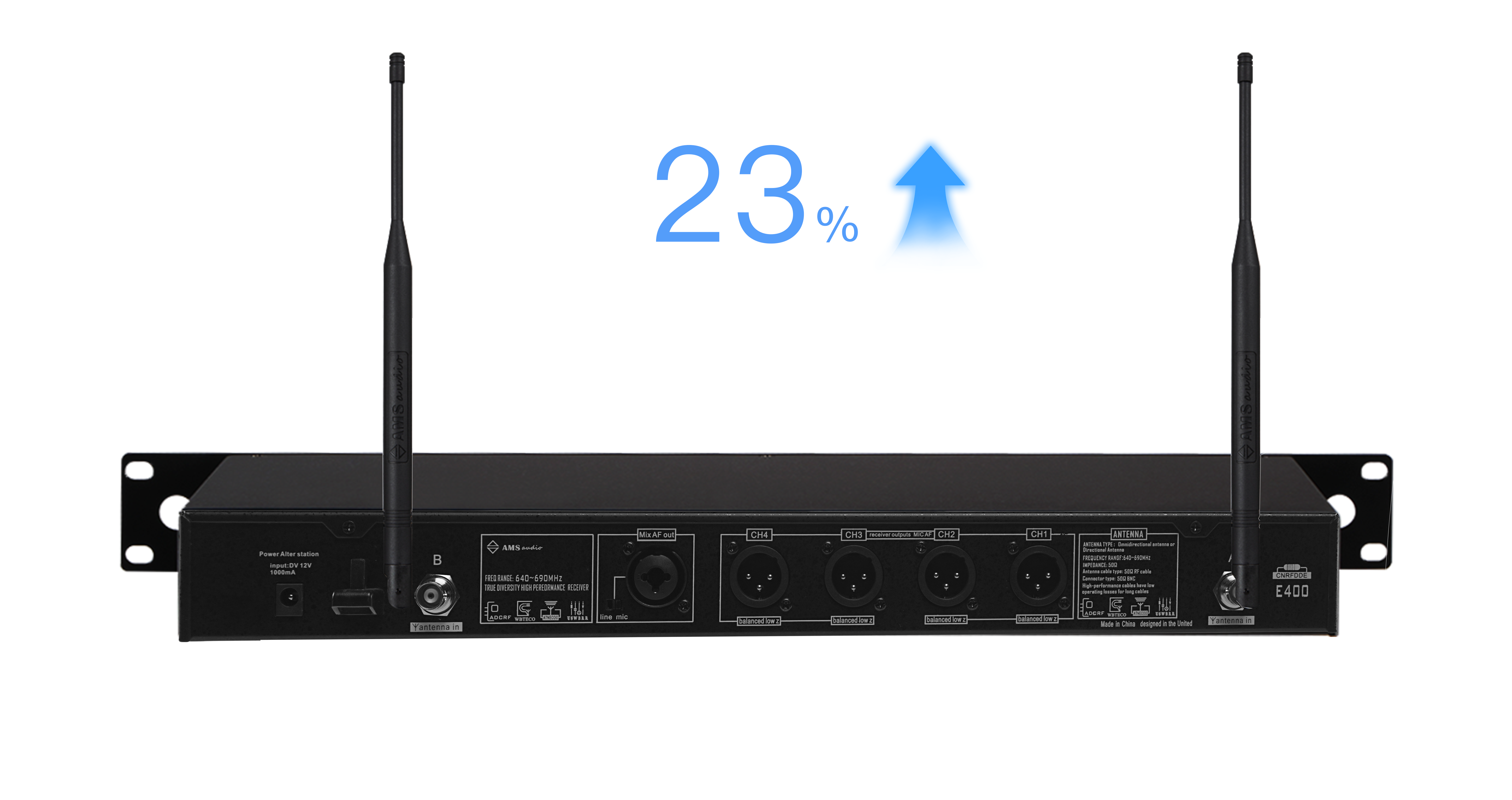 E400-无线话筒系统偶极子天线