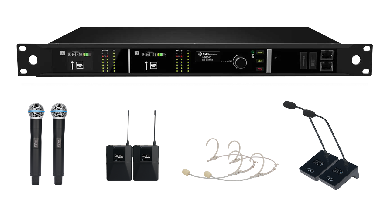 HD2000-工程系列无线话筒系统--